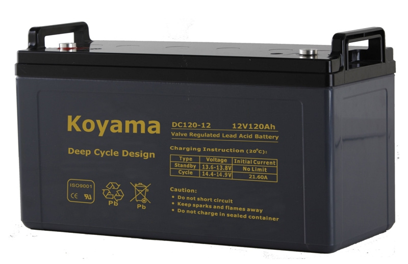 Excellent Quality 12V Deep Cycle Battery 120ah