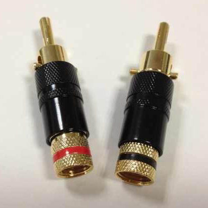 High Quality Wbt Style Speaker Cable Banana Plug Terminals