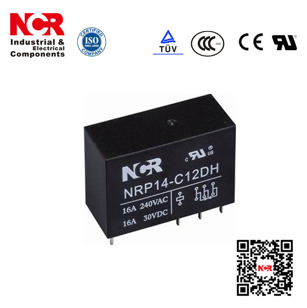 12V Miniature PCB Relay (NRP14)