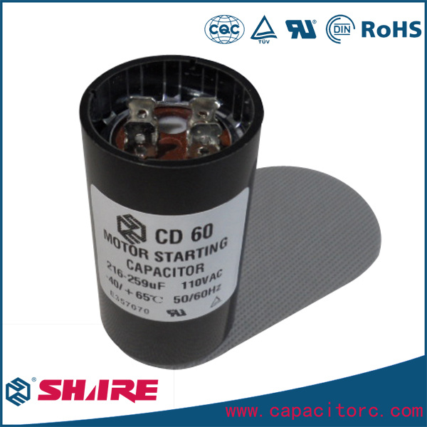 Motor Start Capacitor for Refrigerant Machines