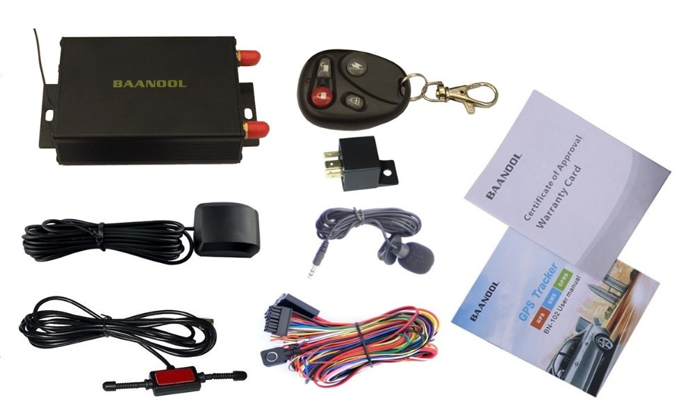 GPS Vehicle Tracker Bn-105b Fuel Automatic Alarm System, Real-Time Tracking Network