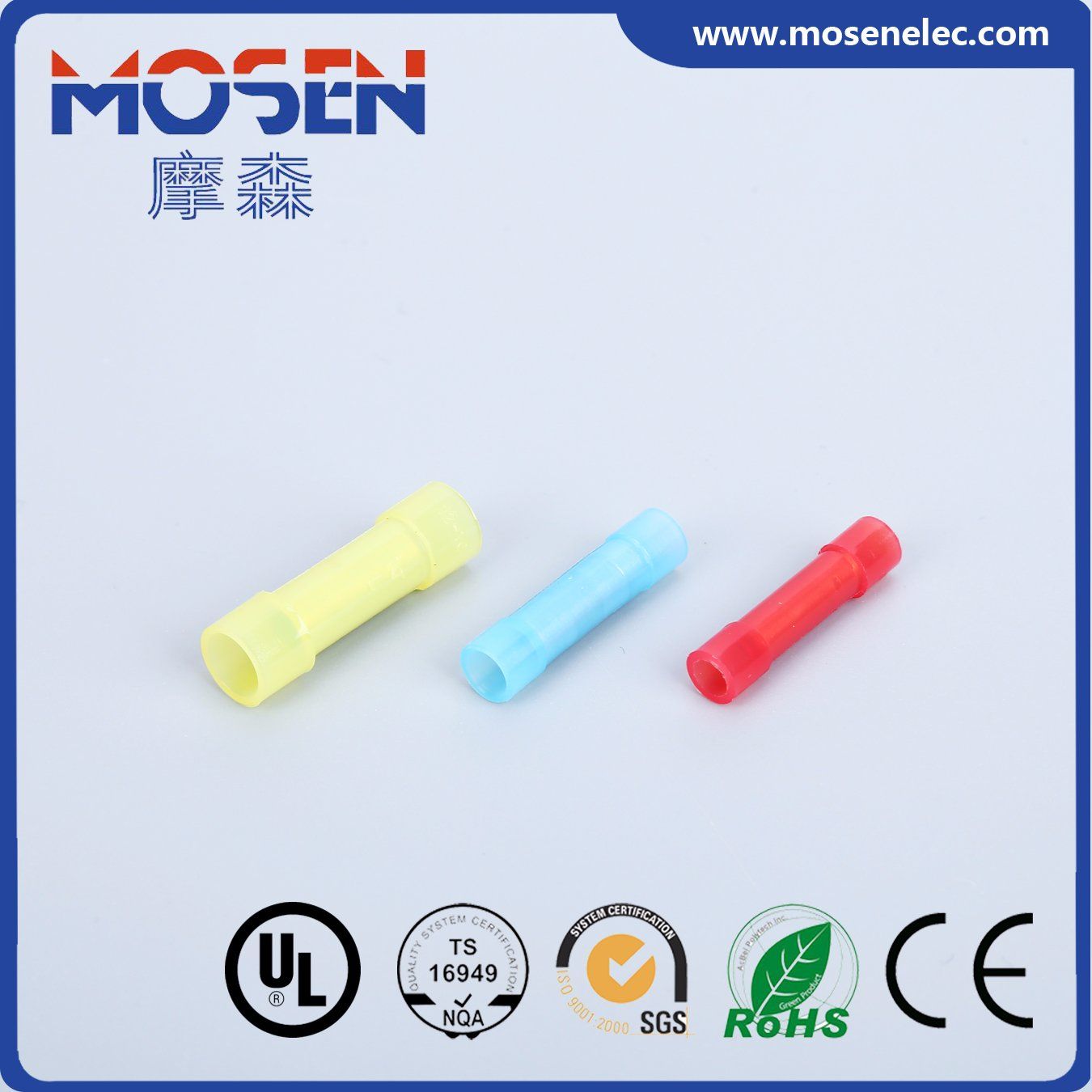 Bnw Type Nylon Insulated Multilink Butt Splice Connector