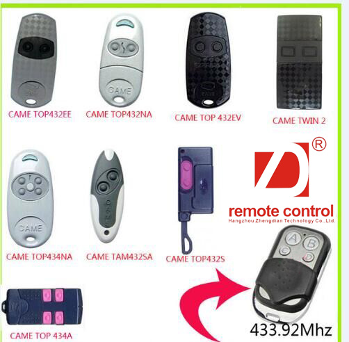 433MHz Came Duplicate Cope Face to Face Remote