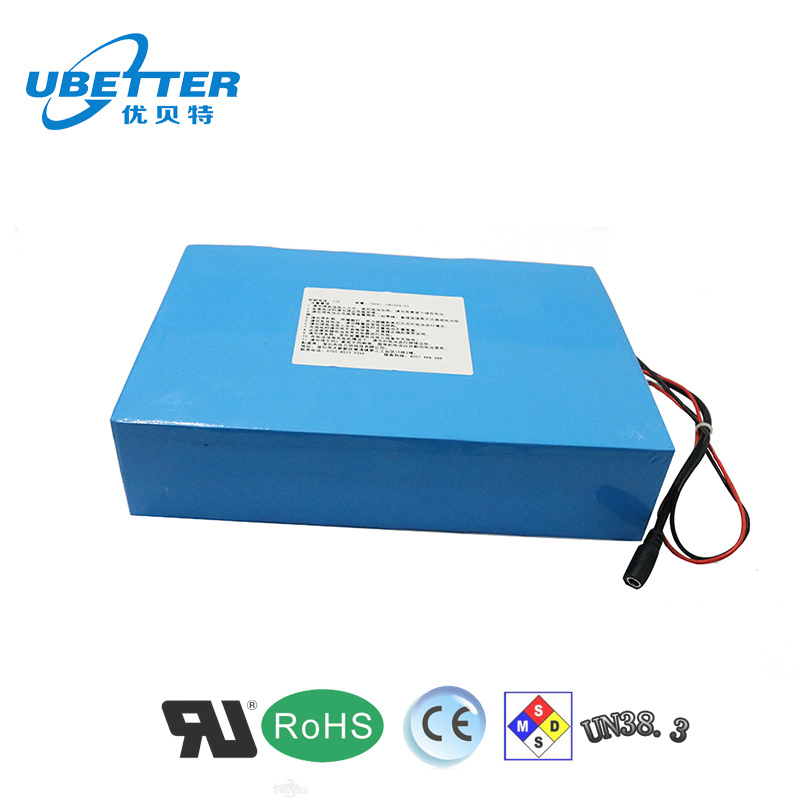 Rechargeable 60V 12.5ah LiFePO4 Battery Pack for E-Vehicle