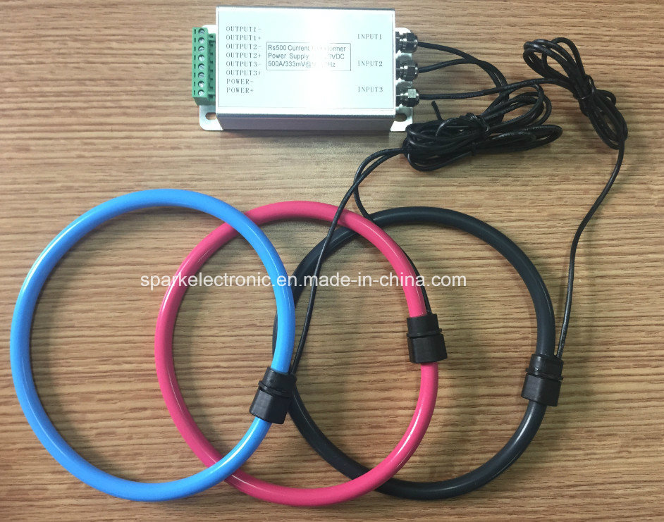 333mv Three Phase Rogowski Coil Current Probes for Power Meter