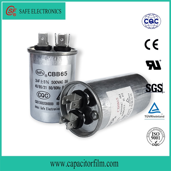 Cbb65 Aluminum Case Anti-Explosion Oil Filled Capacitor