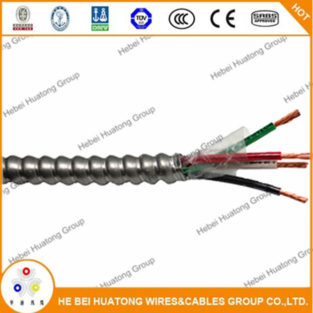 Type Mc-Copper Conductor-Aluminum Armor/Thhn/Thwn-2 Power Cable UL1569