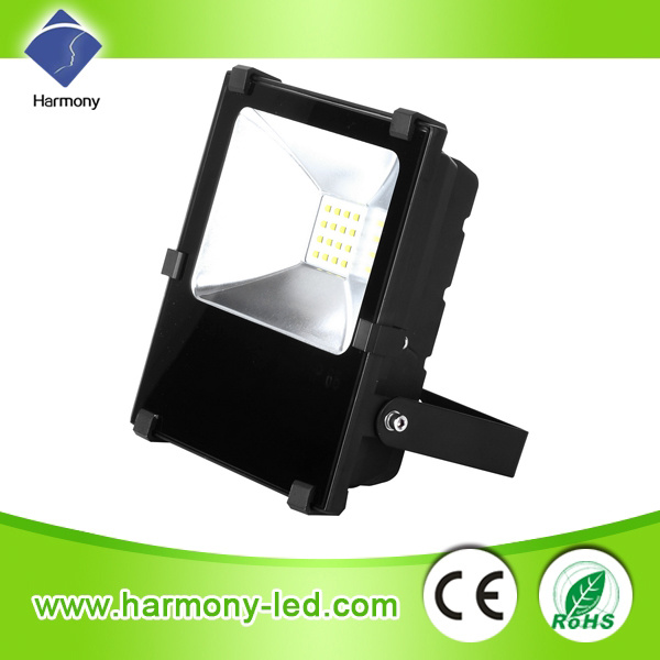 30W IP54 Black Housing PIR LED Flood Light with Sensor