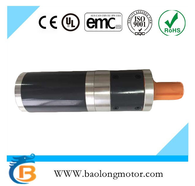 62mm Round Geared Brushless Motor with Encoder for Robot