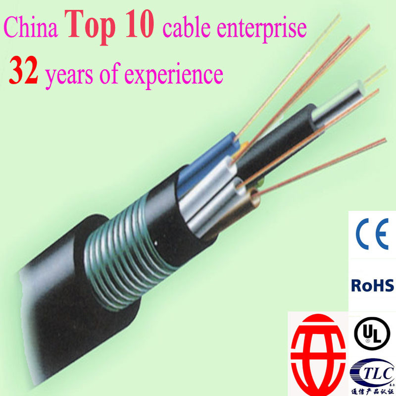 Outdoor 96 Core Single Mode Optical Fiber Cable with High Quality