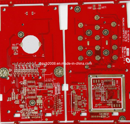 2018 High Quality Red Soldermask Immersion Gold PCB