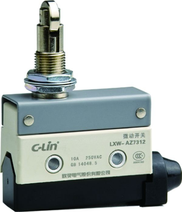 Panel Mount Cross Roller Plunger Micro Switch (AZ-7312)