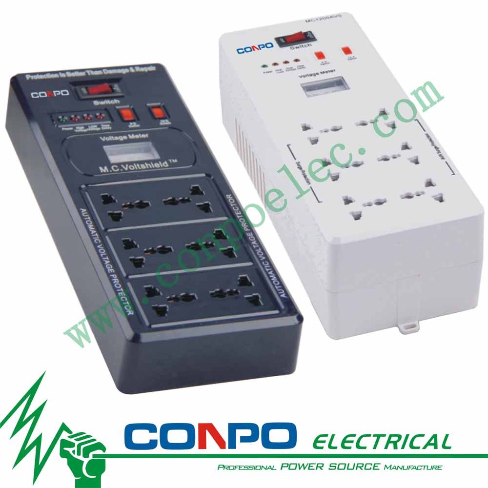 Ar-800va Relay Universal Socket Automatic Voltage Regulator/Stabilizer