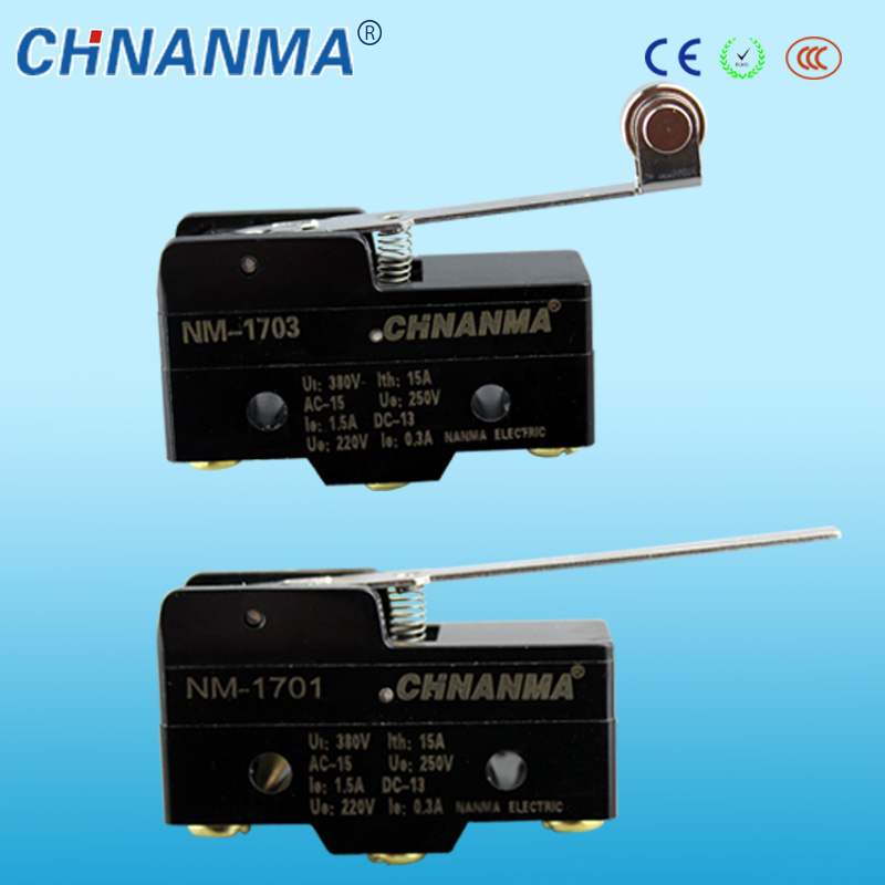 Stainless Steel Roller Long Lever Micro Switch