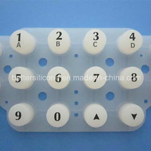 Translucent Silicon Rubber Membrane Button Pad
