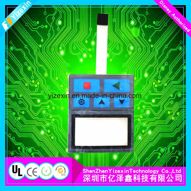 Special Graphic Electronic Membrane Switch with LED