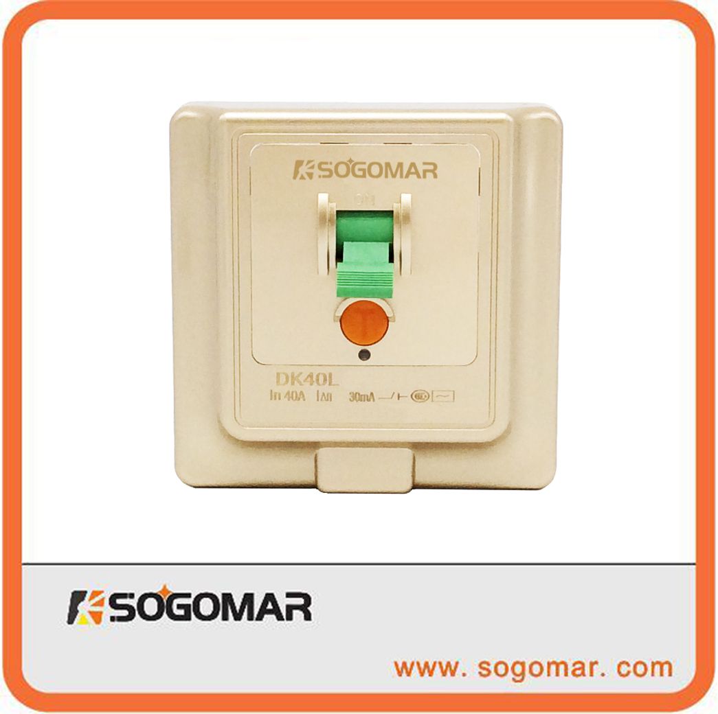Dk40L 40A Silver Leakage Protection Switch for Air Conditioner (1P 2P 3P)