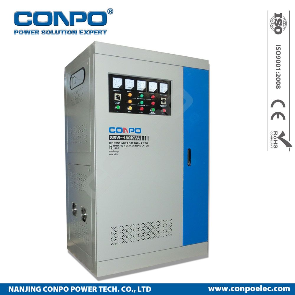 SBW-180kVA 3phase Industrial-Grade Compensated Voltage Stabilizer/Regulator