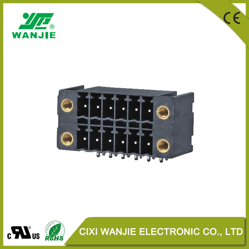 Best Selling Plug-in Terminal Block Wj15edgrhbm-Tht-3.5, 3.5mm