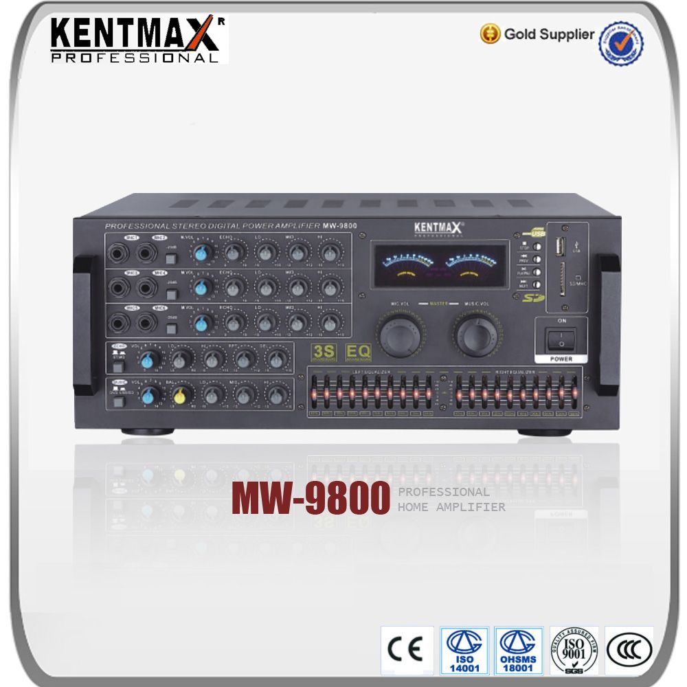 Quality-Assured 80W Stereo Home PRO Power Amplifier