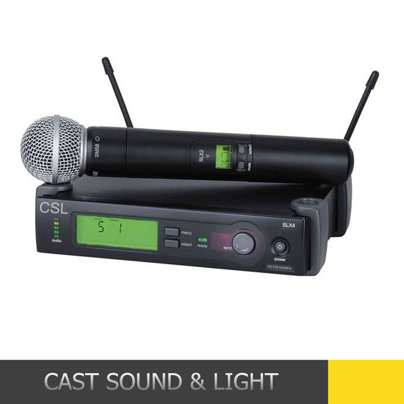 Cheap Pgx24-Beta58A UHF Handheld Wireless Studio Mic