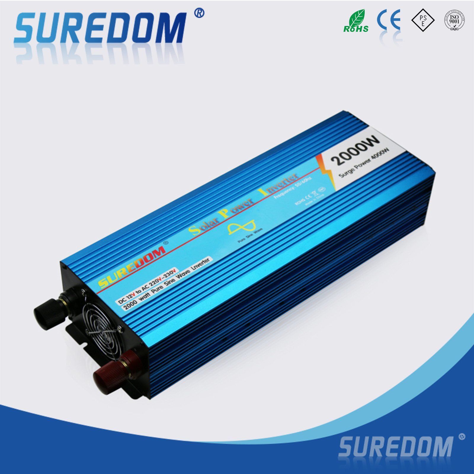 Single Phase Camping Pump 2000W Pure Sine Power Solar Inverter