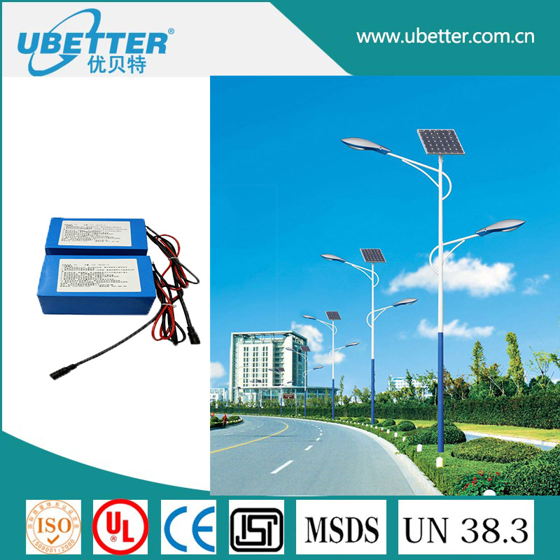 18650 12V 78ah Lithium Ion Battery Pack for Solar Light Battery