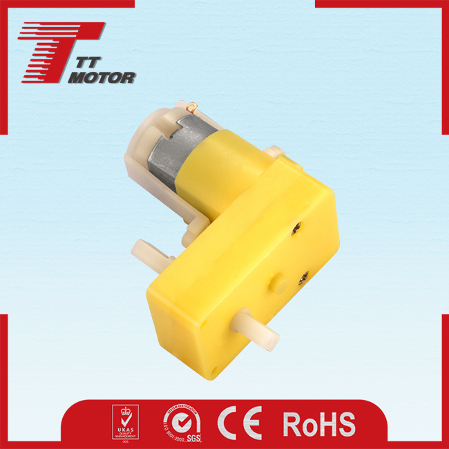 Low speed plastic 6V gear motor DC