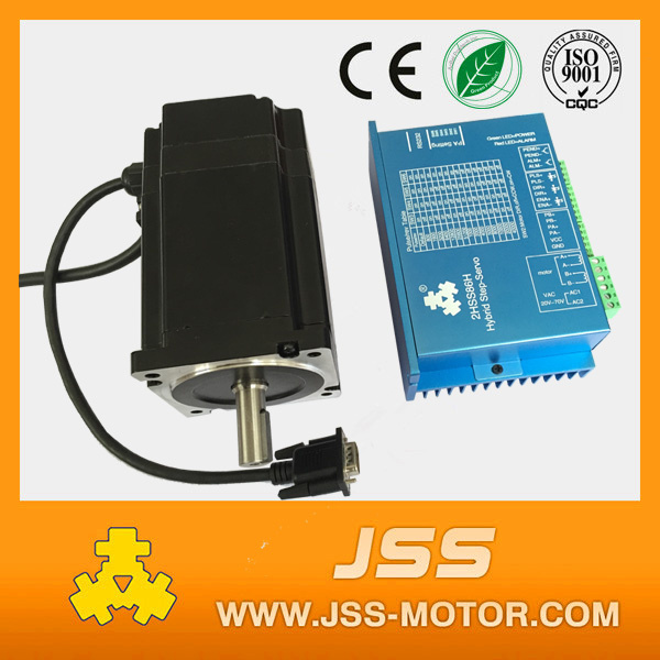8n. M (1145oz-in) Closed Loop Stepper Motor 86mm with Driver HSS86 for CNC Router Machine
