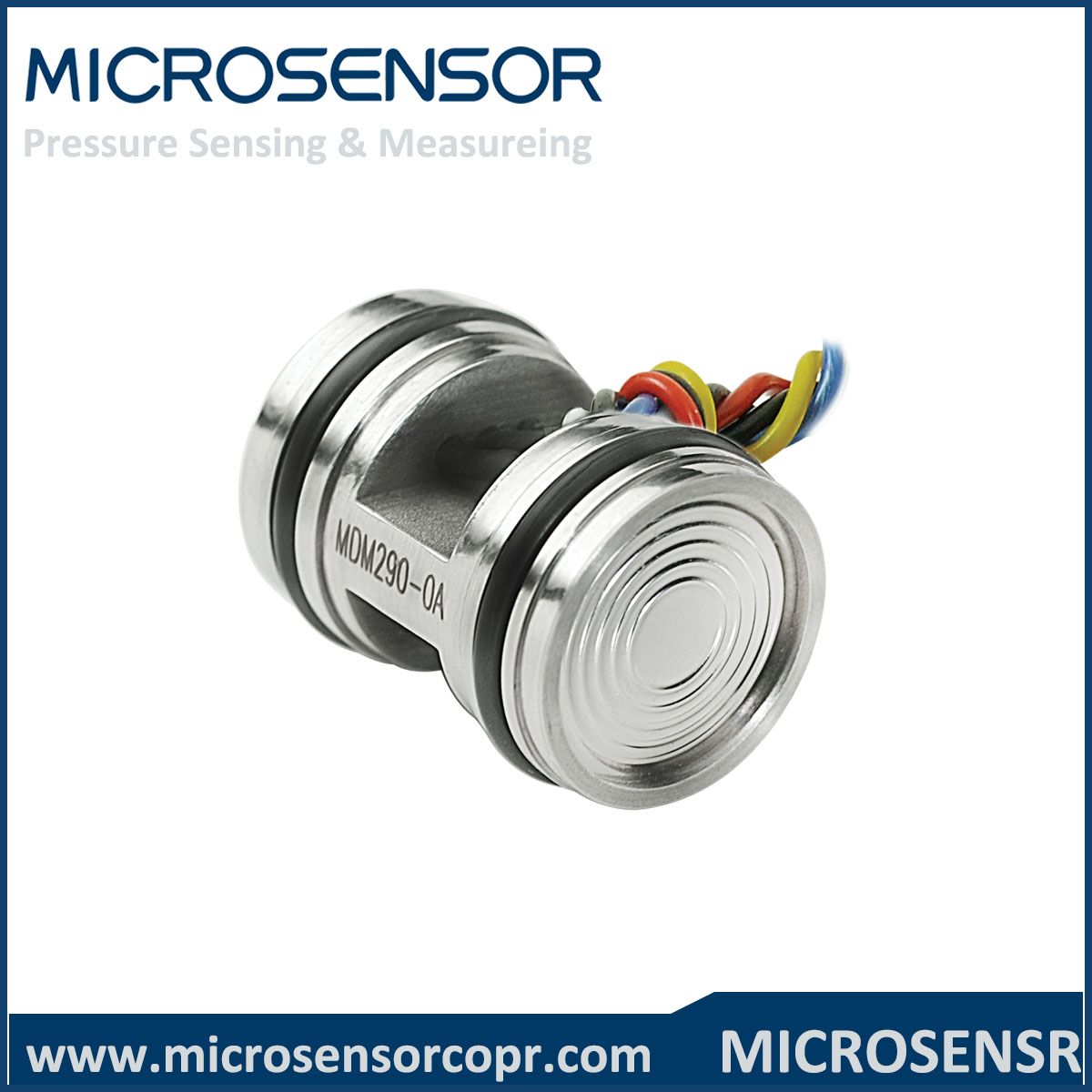 Isolated Differential Pressure Sensor with Optional Connections Mdm290