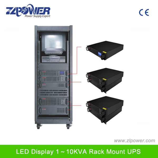 110VAC 220VAC Rack Mount UPS for Server Room