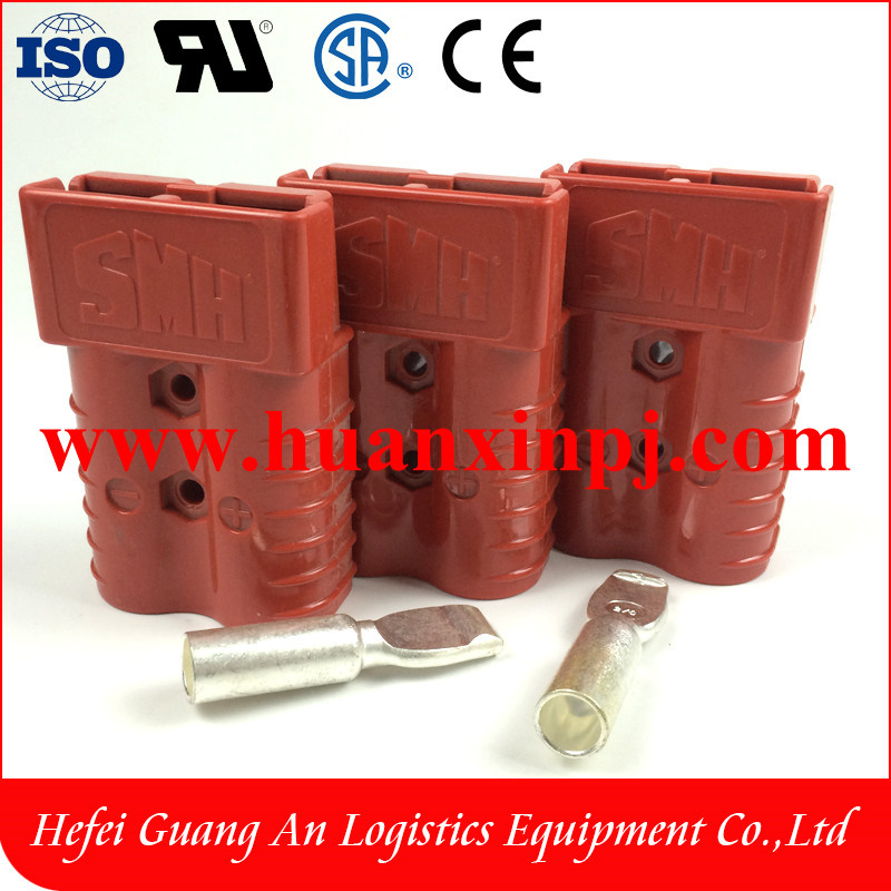 Smh350A Forklift Battery Connector Red Color