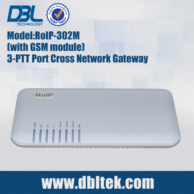 Cross-Network VoIP Gateway RoIP-302m