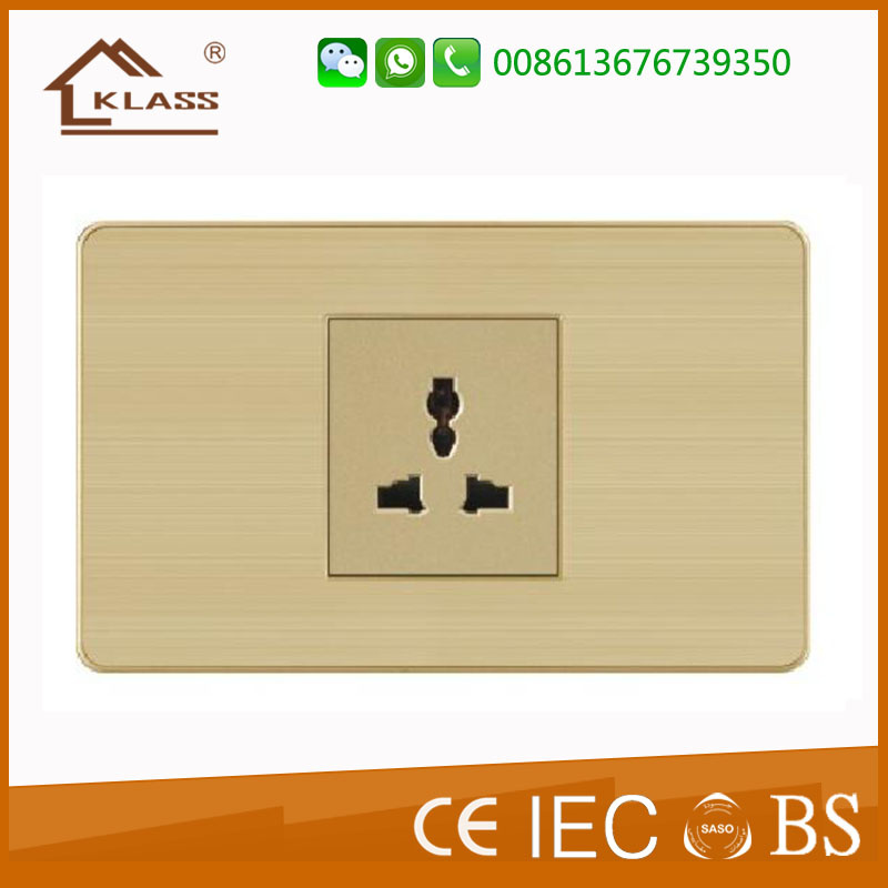 Us Standard Wall Mounting 1 Gang Socket +Mf Socket