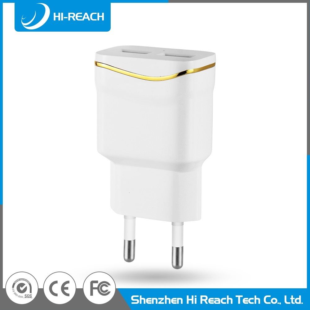 Universal Cell Phone Dual USB World Travel Charger