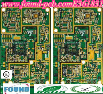 Multilayer PCB with Fr4 1.6mm 1oz Copper
