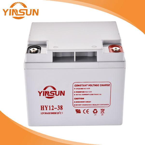 12V 38ah Solar Battery for Portabel Lighting Solar System