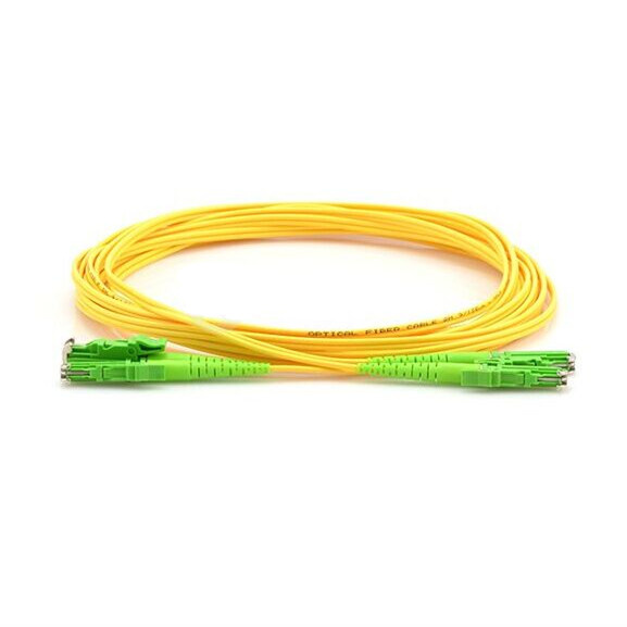 E2000 Fiber Optic Patch Cords Single-Mode Duplex APC Standard LSZH