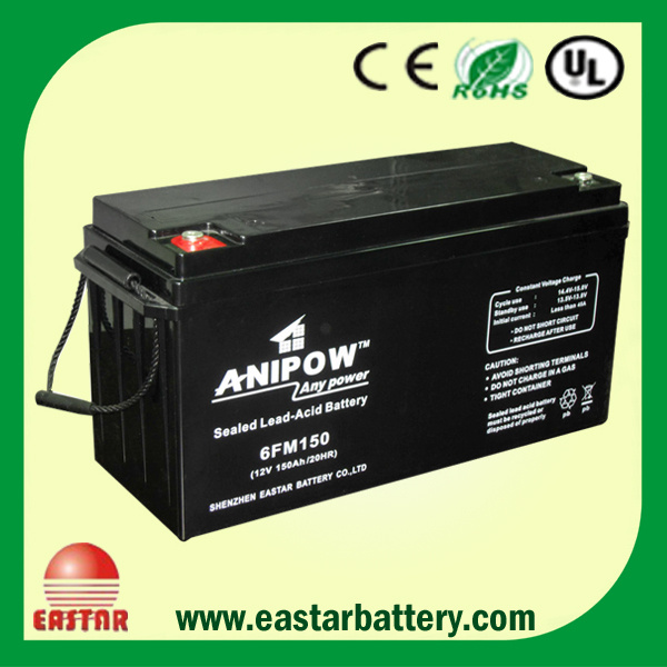 Solar Deep Cycle AGM Battery 12V200ah Rechargeable Backup Battery