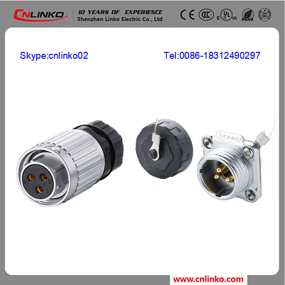 UL, CE, RoHS Power Connectors 3pin/Wiring in a Plug Socket for Mold Manufacturing