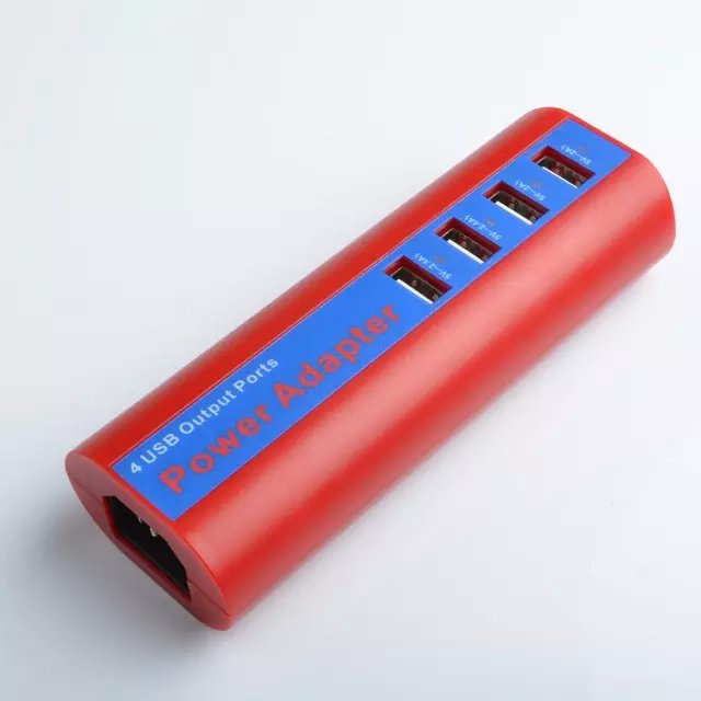 USB Fast Charger 4 USB Ports Multi-Function AC Power Adapter