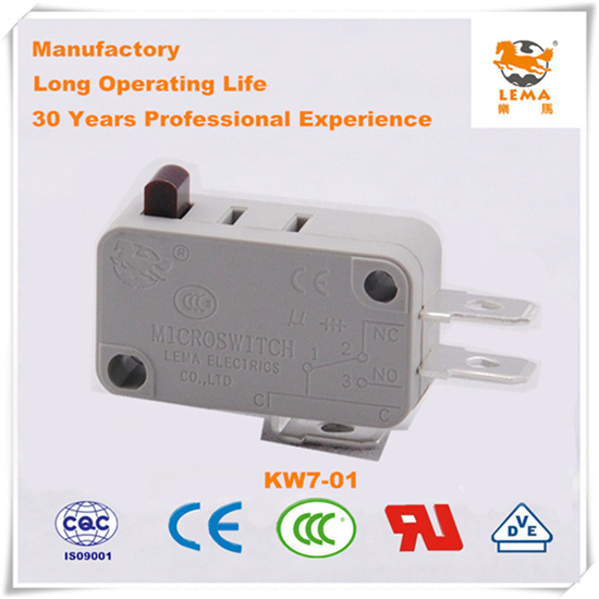 Lema CCC Ce UL VDE Kw7-01 Micro Switch