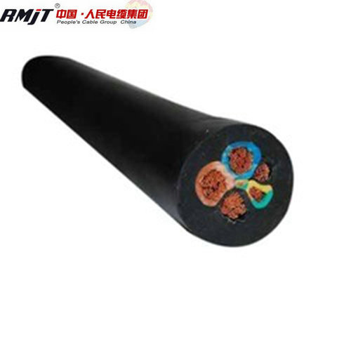 Flexible Low Voltage Rubber Cable Electrical Wire Freeze Deicing Flat Heating Cable
