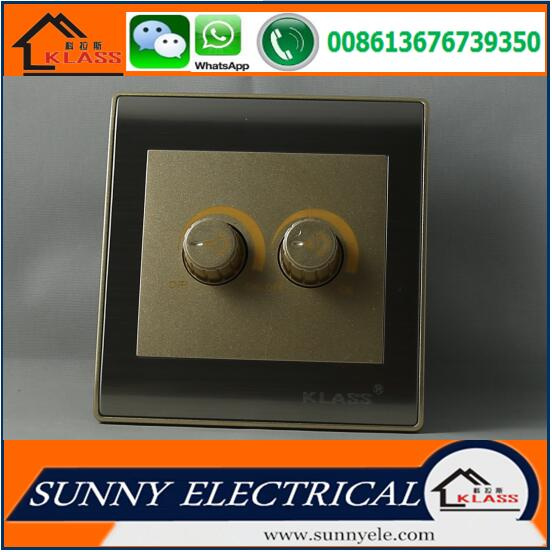 Wholesale China Product Universal Double Light Dimmer Switch