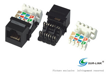 UTP Tooless Cat. 5e Keystone Jack