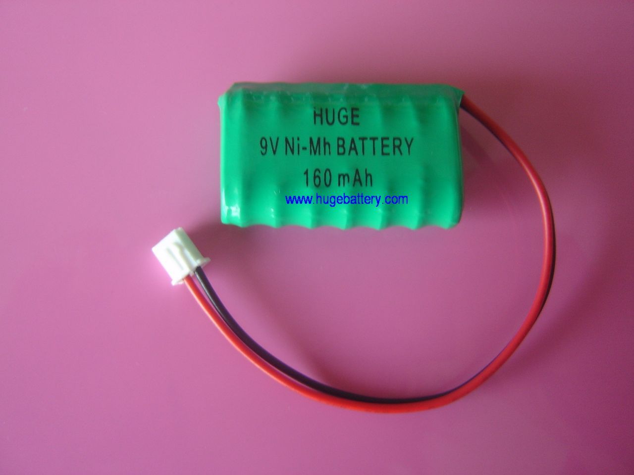 9V 160mAh Rechargeable NiMH Battery for LED Light