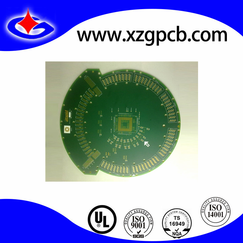 6 Layer Circuit Board PCB for Communication with Hard Gold