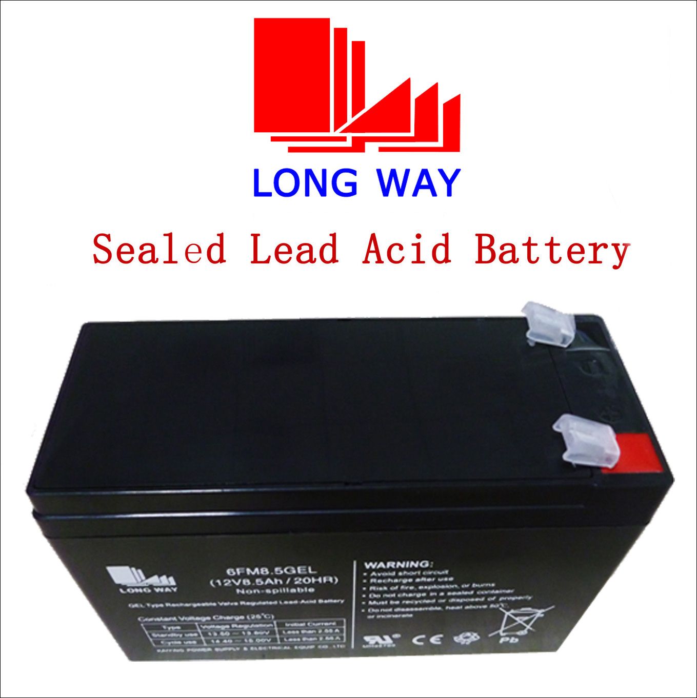 12V8.5ah Wind System Rechargeable Sealed Lead Acid Gel Battery