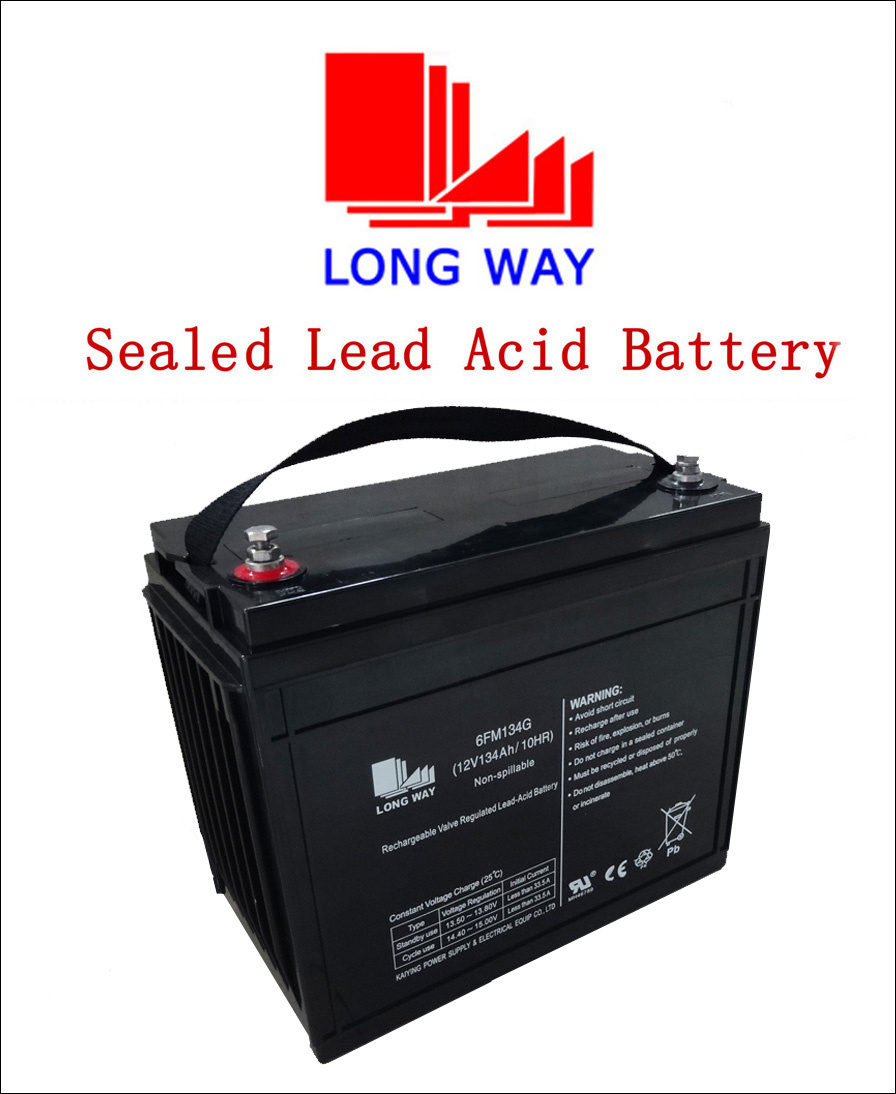 12volt Rechargeable Alarm Systems Lead Acid Battery 134ah
