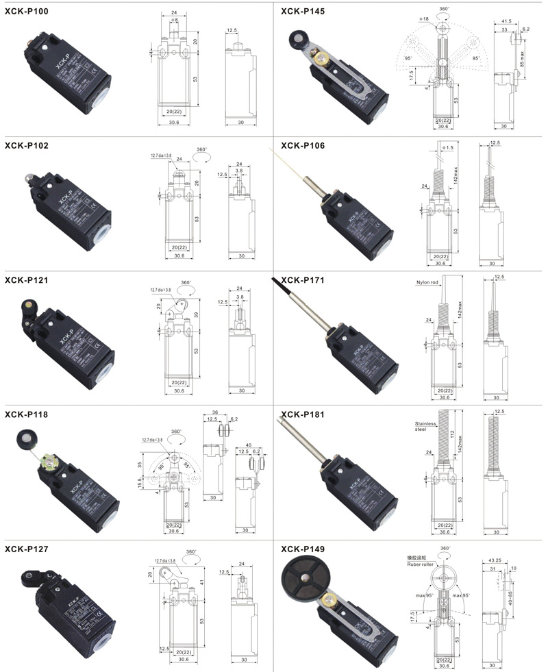 Limint Switch Xck Mea Lxk3 Series